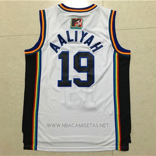 Camiseta Pelicula Brick Layers Aaliyah NO 19 Blanco